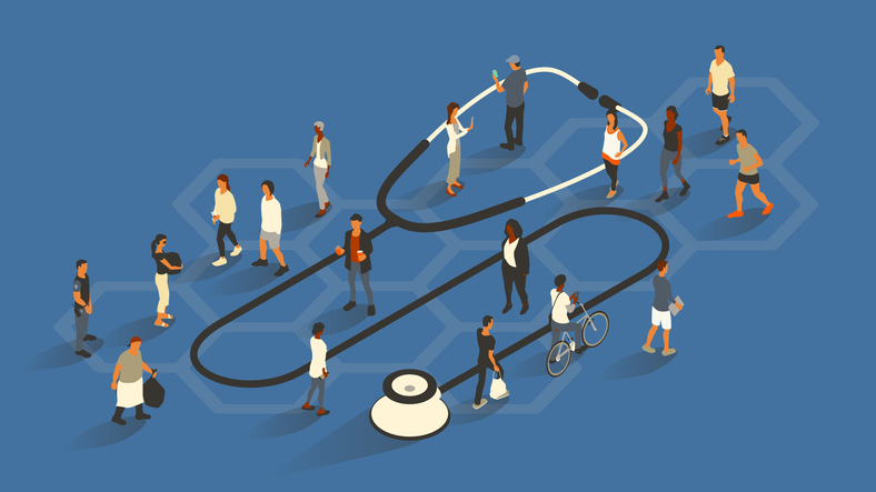 Illustration of public health